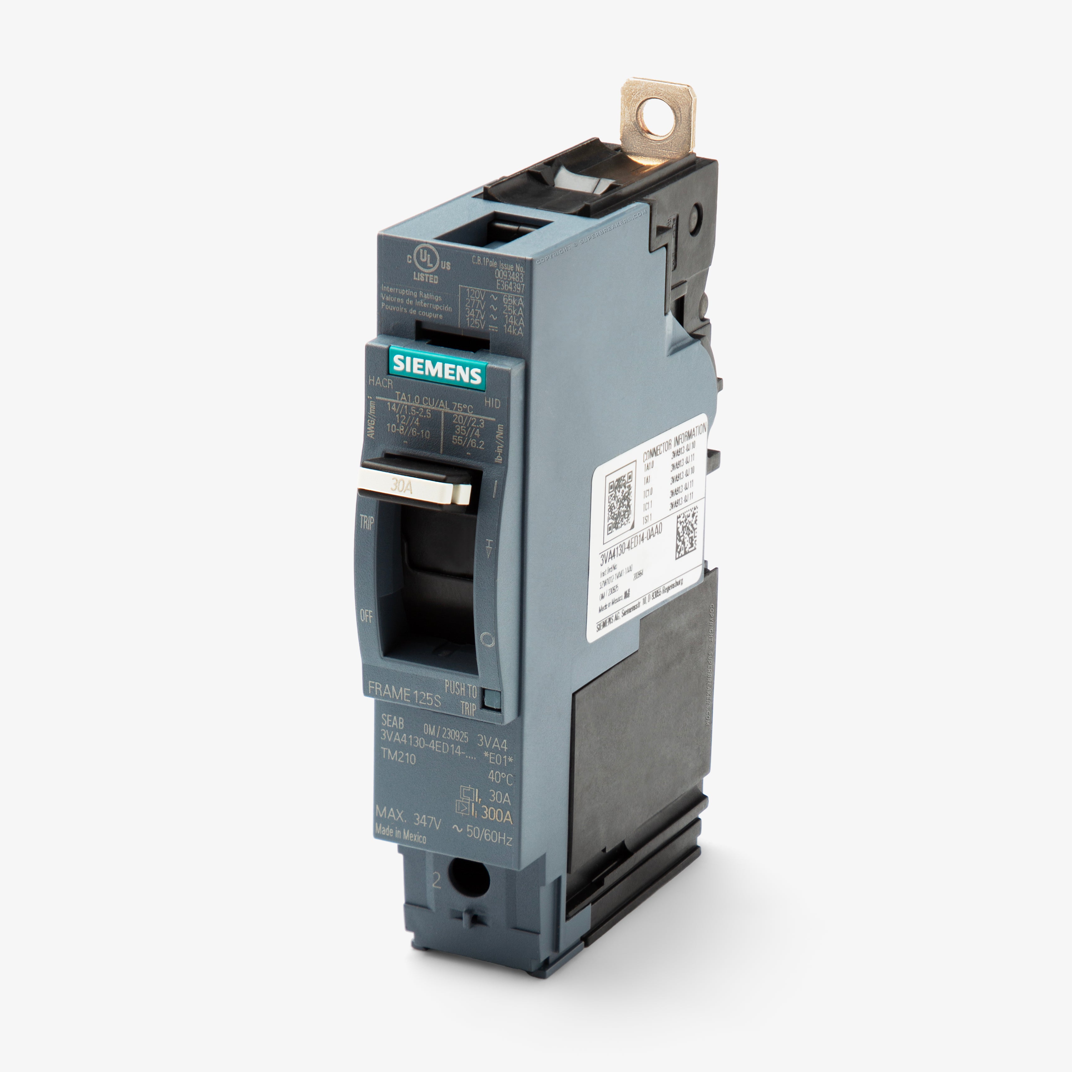 Siemens 3VA4130-4ED14-0AA0 Molded Case Circuit Breaker – SuperBreakers
