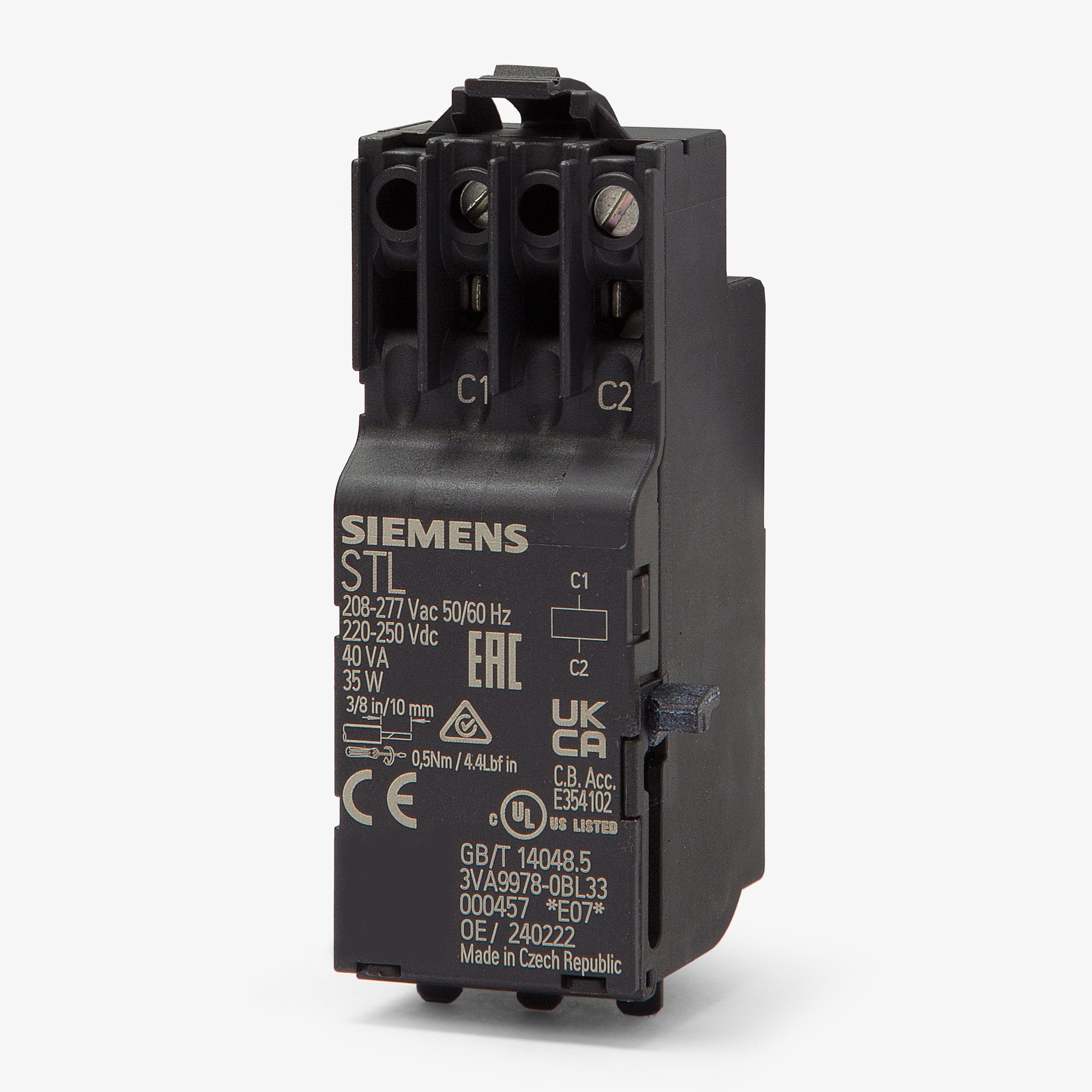 Siemens 3VA9978-0BL33 Shunt Trip – SuperBreakers