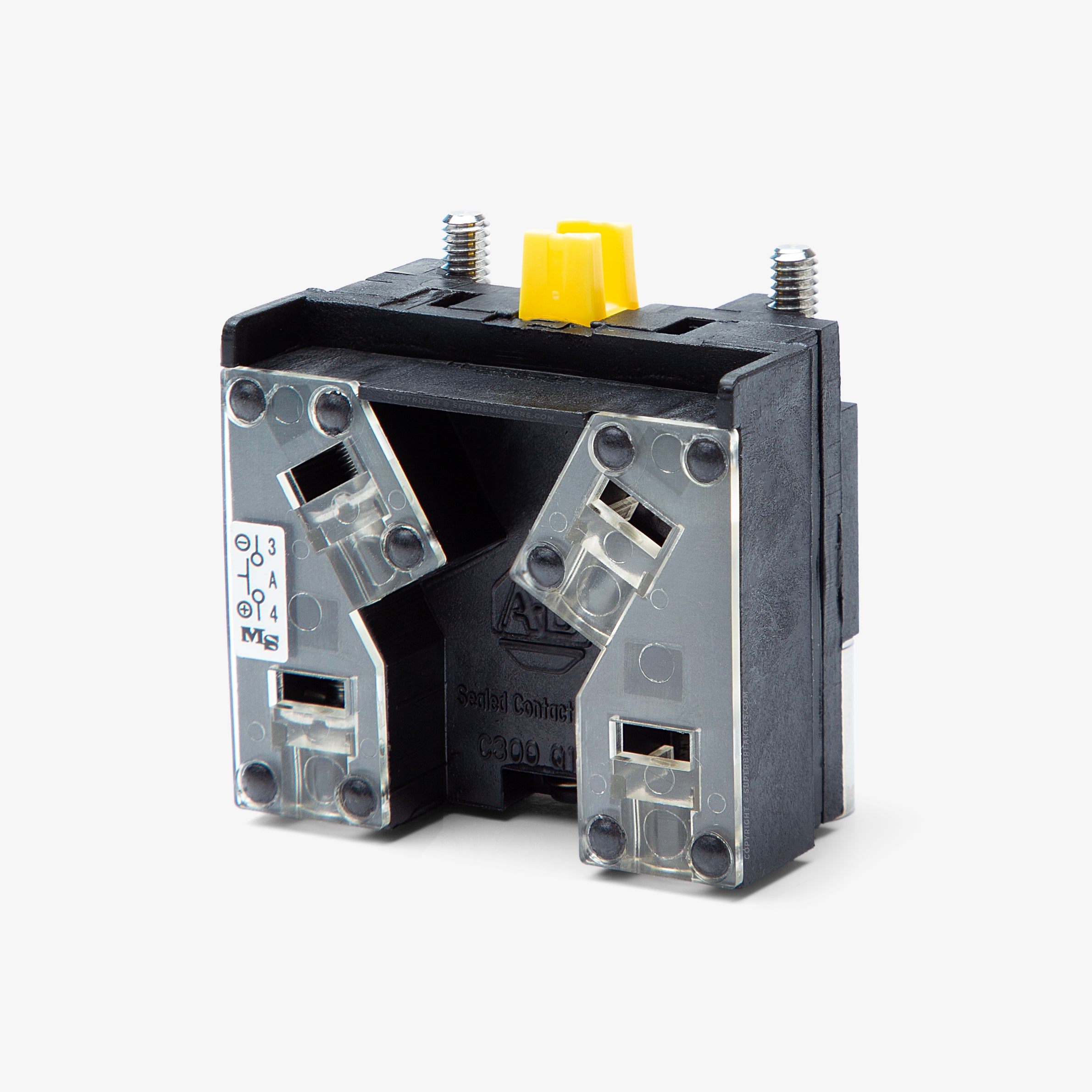 Allen-Bradley 800T-XD1Y Contact Block – SuperBreakers