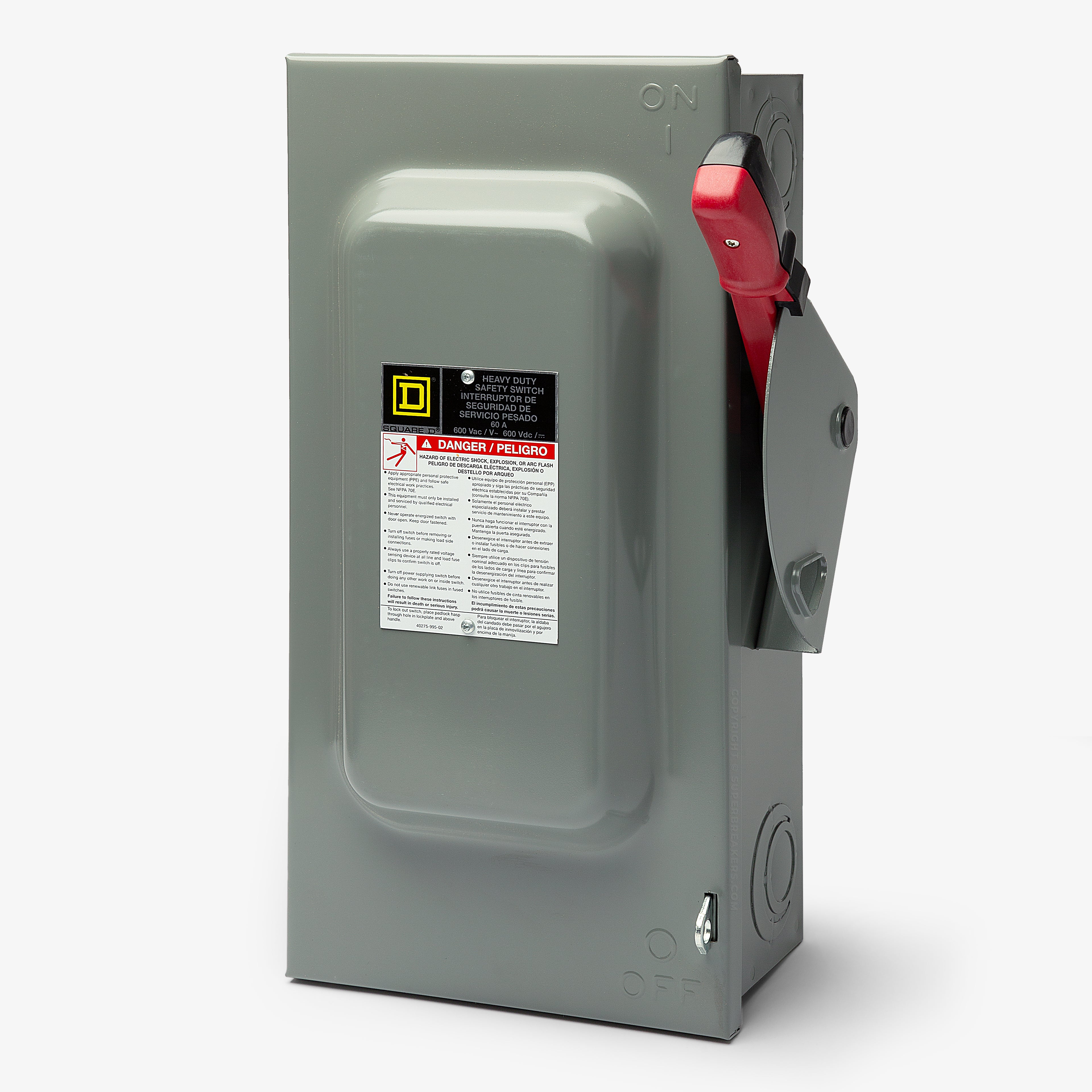 Square D H362 Heavy Duty Safety Switch – SuperBreakers