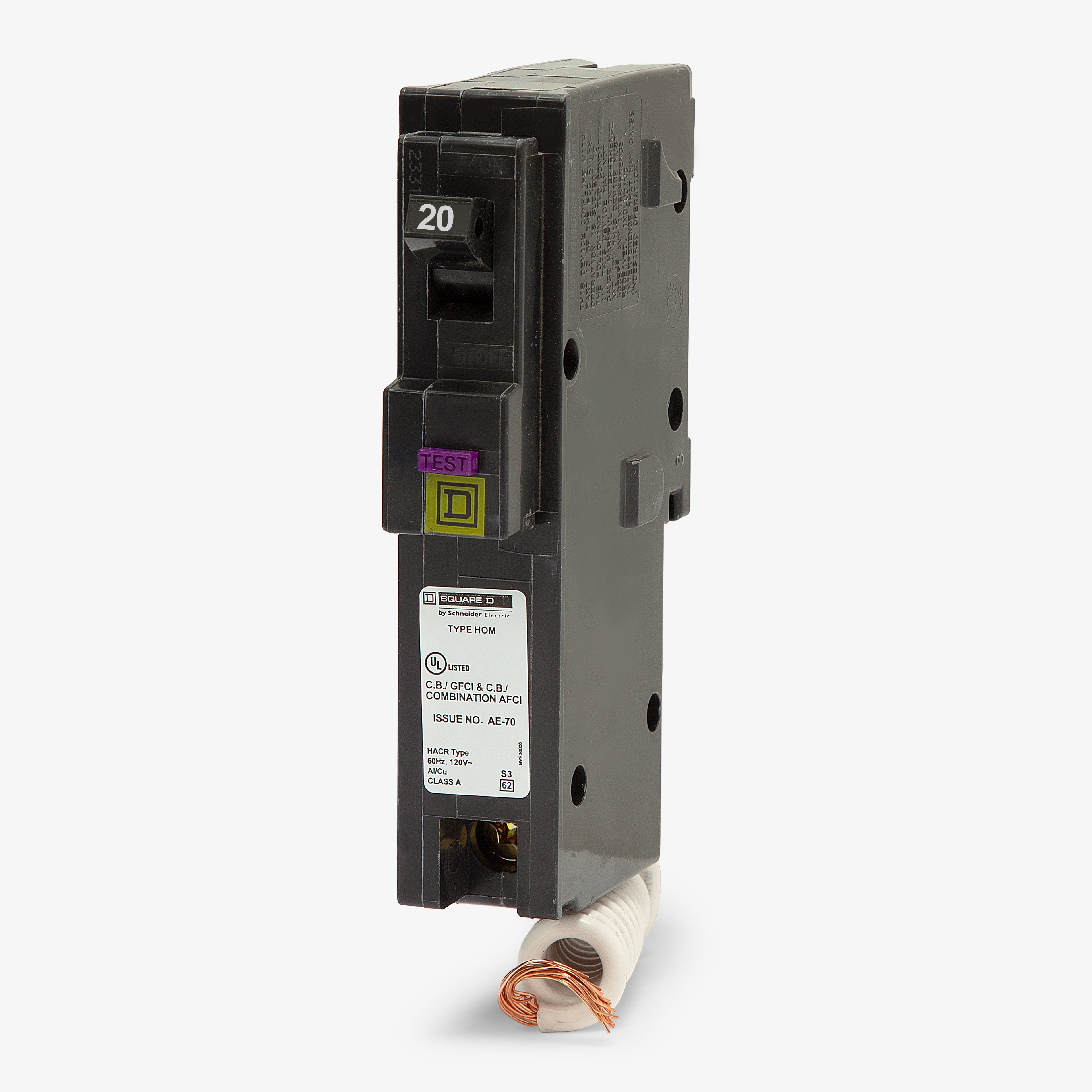 Siemens HOM120DF AFCI/GFCI Miniature Circuit Breaker – SuperBreakers