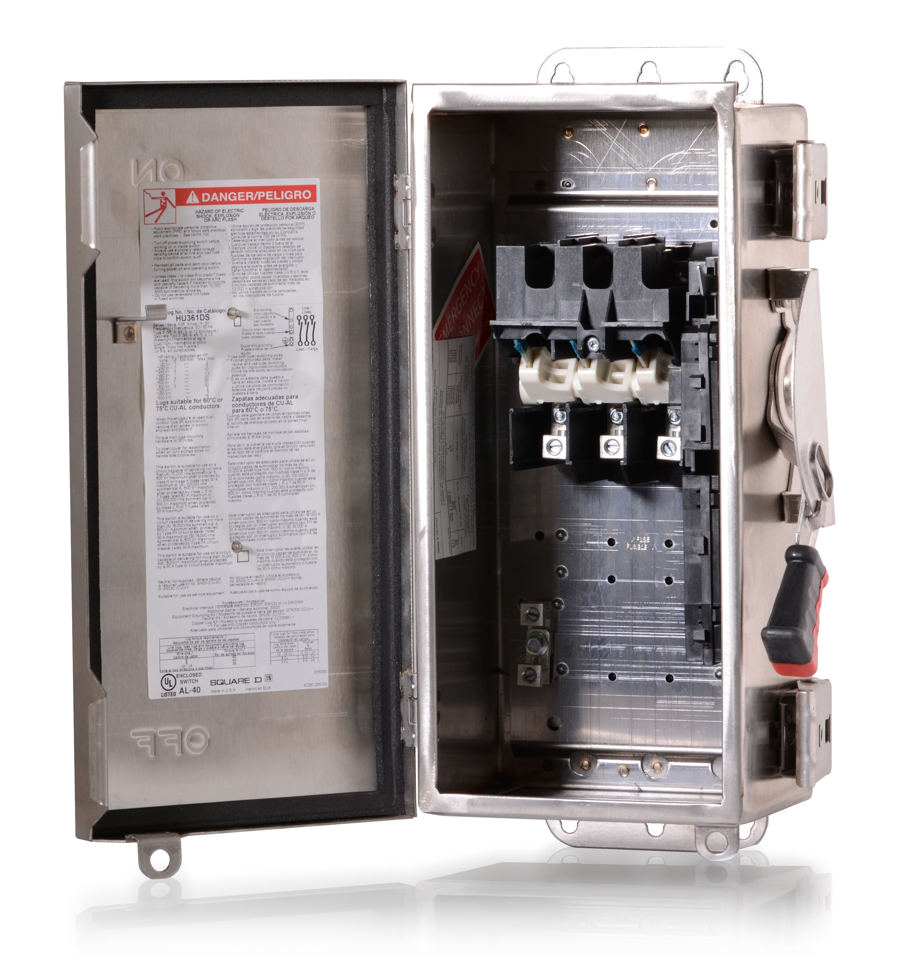 Square D HU361DS Safety Switch – SuperBreakers