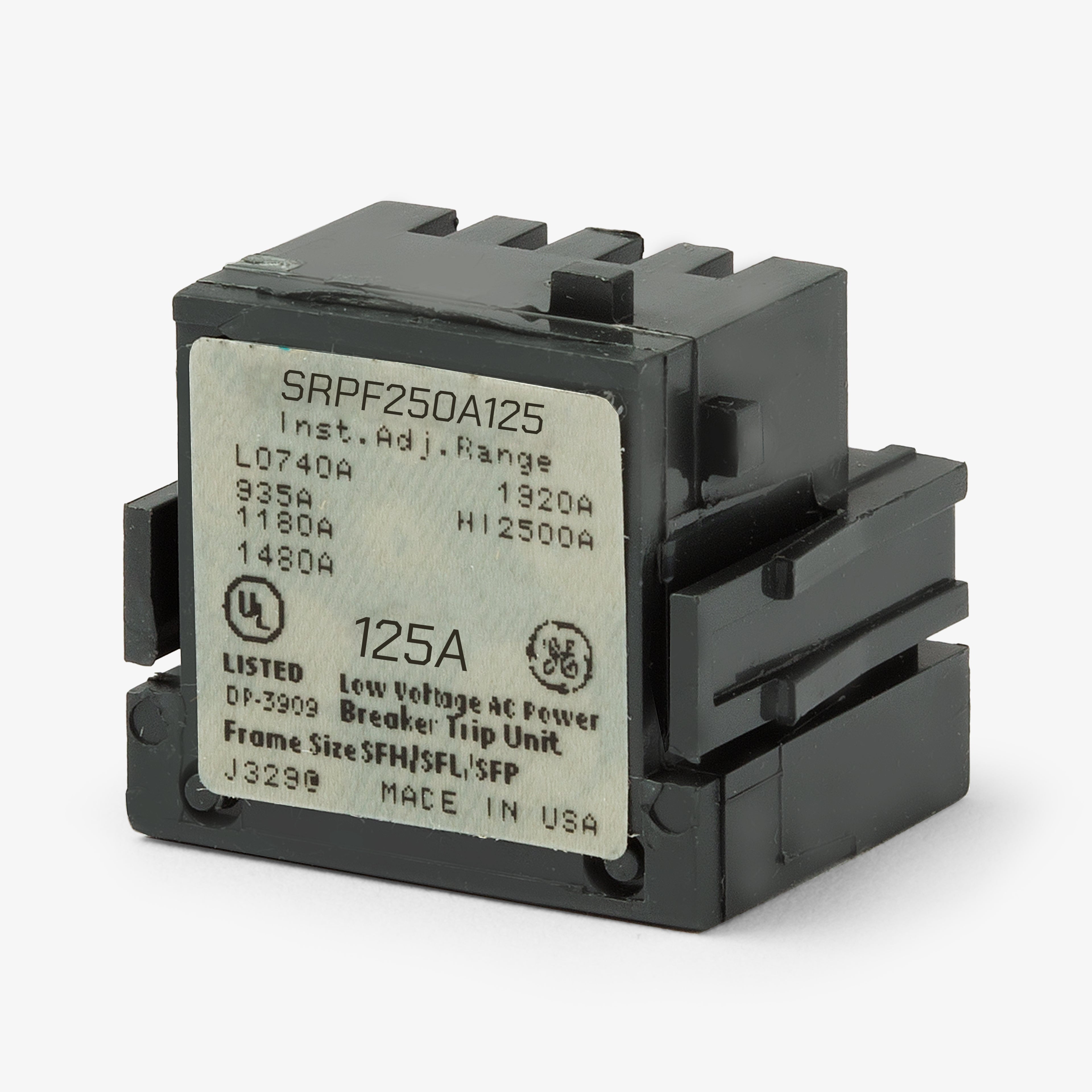 General Electric SRPF250A125 Rating Plug – SuperBreakers