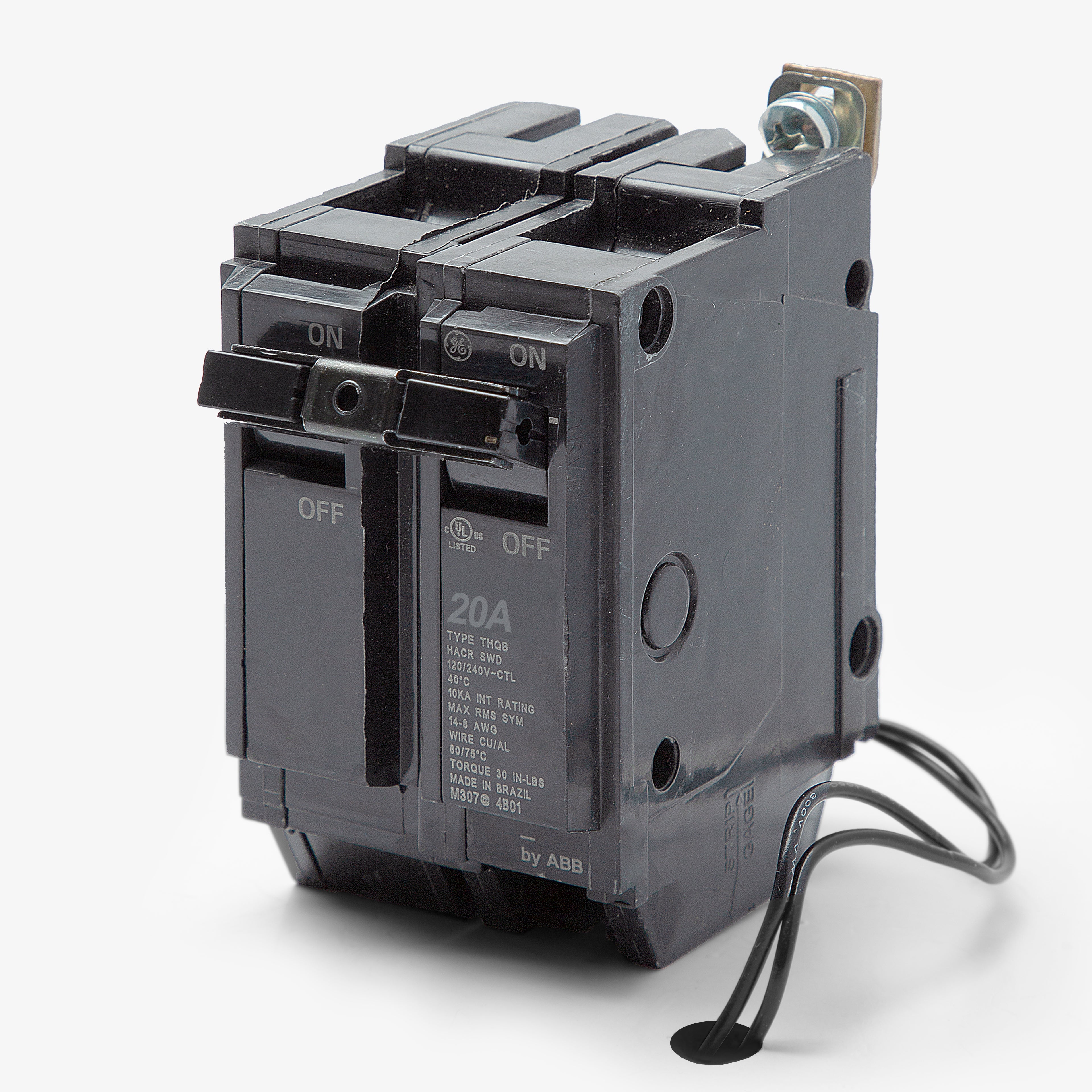SASSAFRAS ササフラス NORTHERLY TUBE BREAKER ABB / General Electric THQB1120ST1 - 20A 1 Pole Miniature Circuit