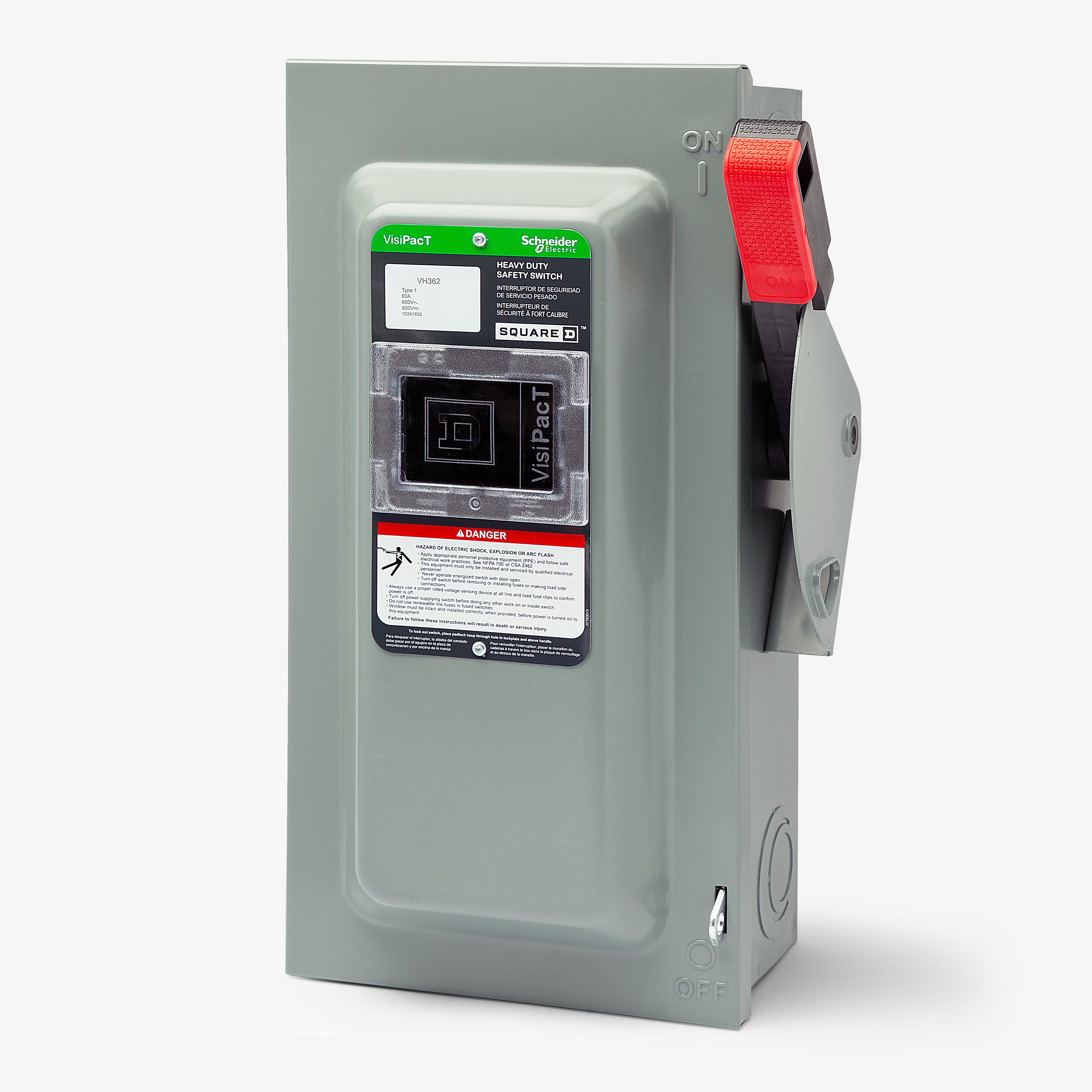 New Square D VH362N Safety Switch – SuperBreakers