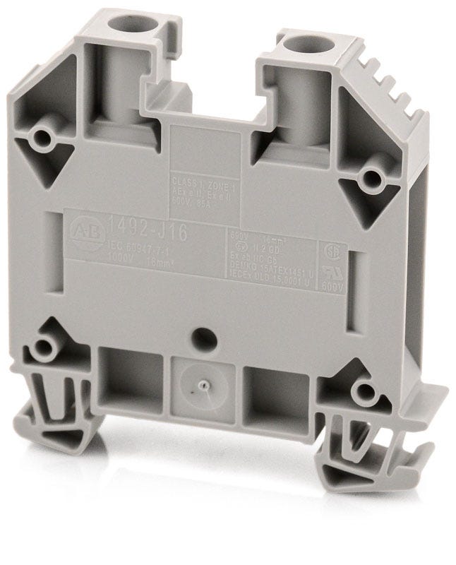 AllenBradley 1492J16 FeedThrough Terminal Block SuperBreakers