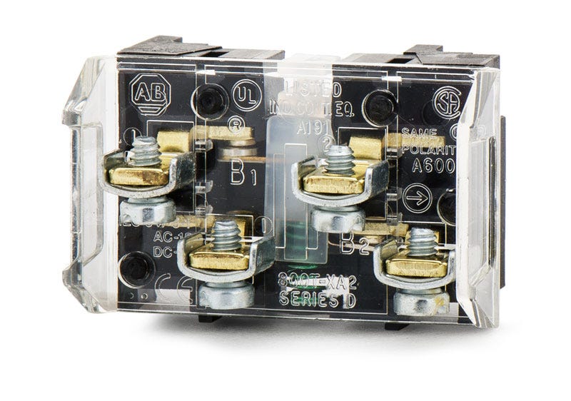 Allen-Bradley 800T-XA2 Contact Block – SuperBreakers