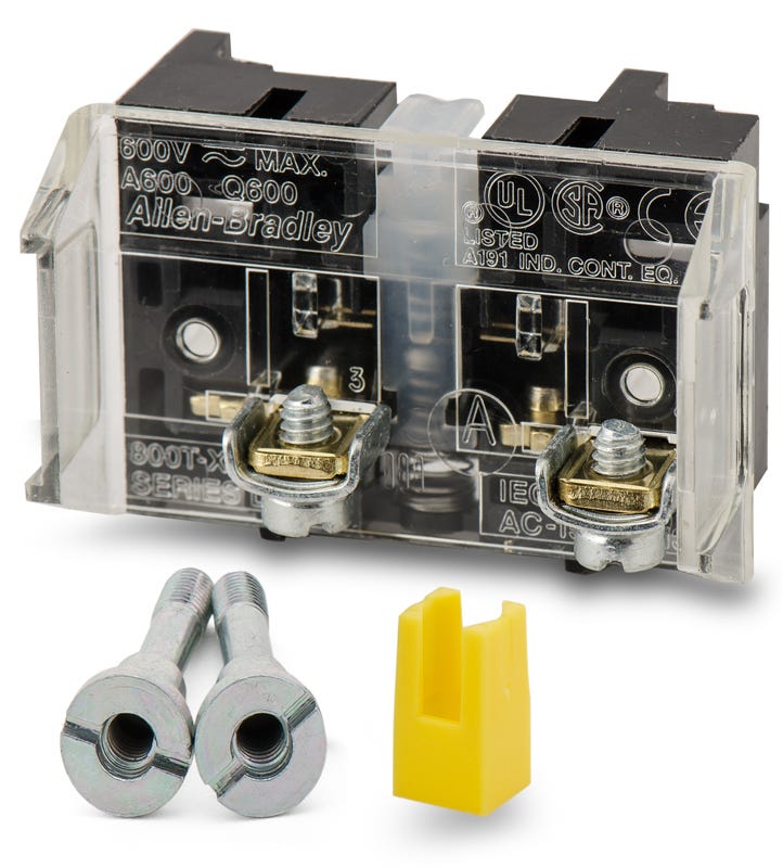 Allen-Bradley 800T-XD1 Contact Block – SuperBreakers