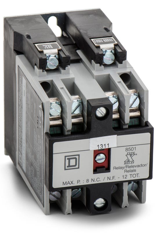 Square D 8501XO40V02 Industrial Control Relay – SuperBreakers