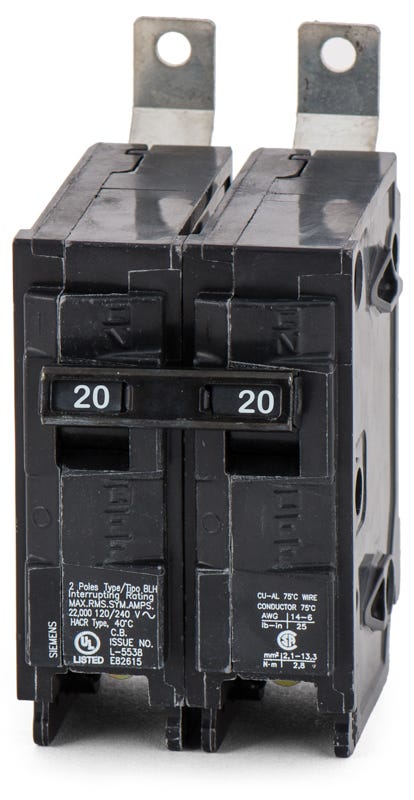 Siemens B220H 2 Pole Circuit Breaker – SuperBreakers