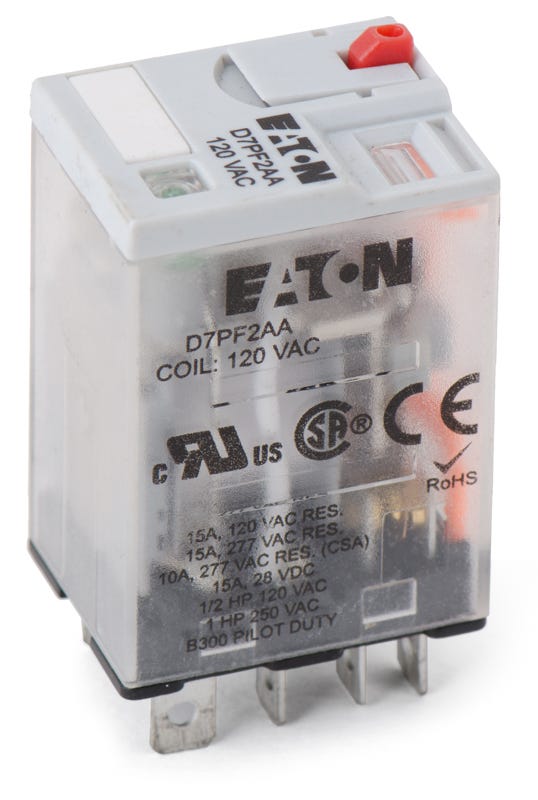 Eaton D7PF2AA General Purpose Relay SuperBreakers