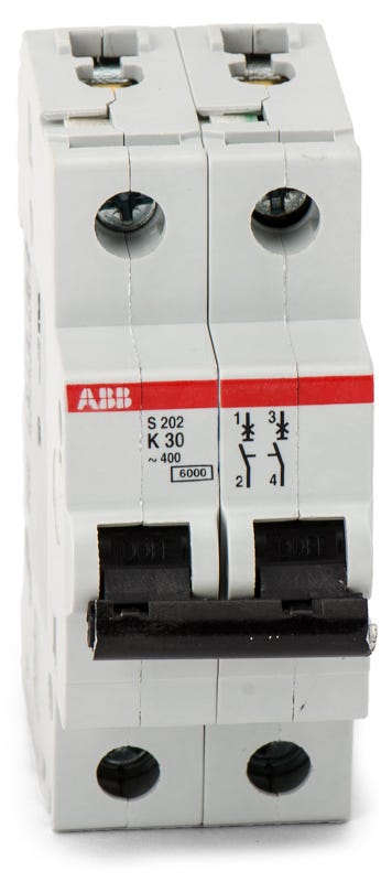 ABB S201 S202 S203 K-Type Circuit Breaker - 1, 2, Or 3 Pole (1A-40A)