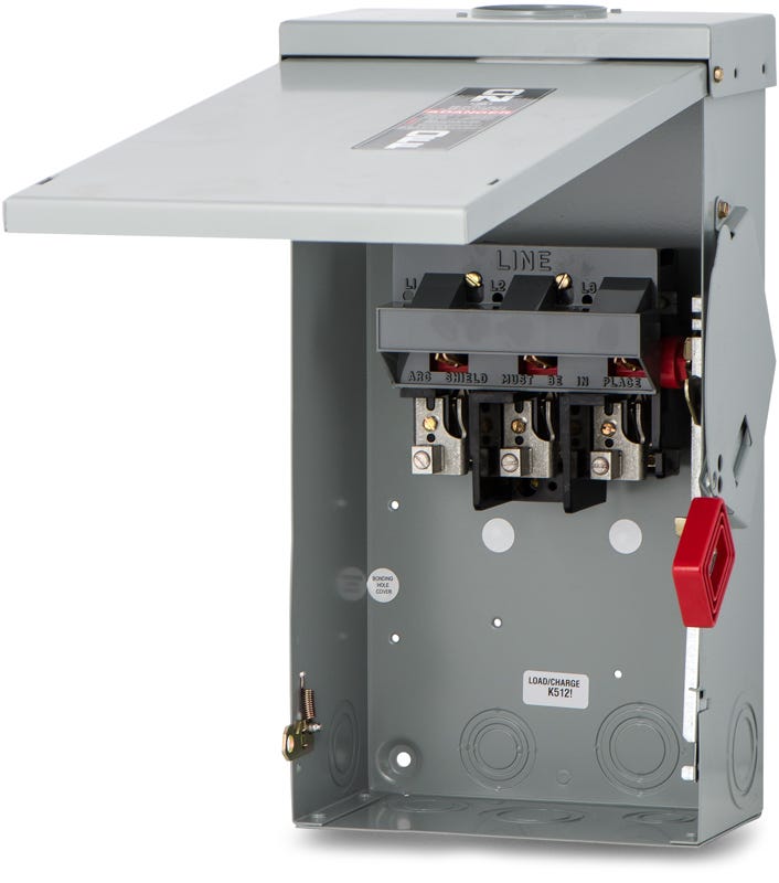 General Electric THN3362R Heavy Duty Safety Switch – SuperBreakers