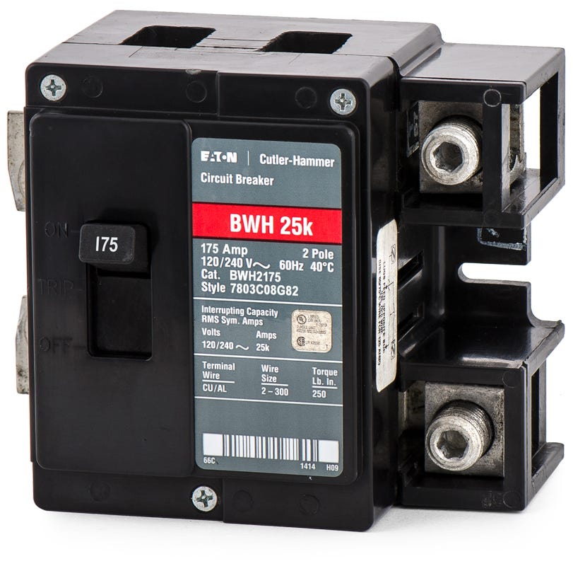 Eaton BWH2175 2 Pole Circuit Breaker – SuperBreakers