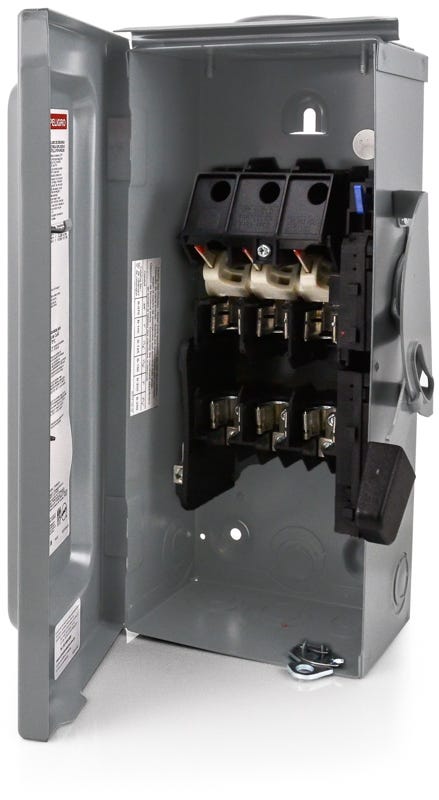 Square D D322NRB General Duty Safety Switch – SuperBreakers