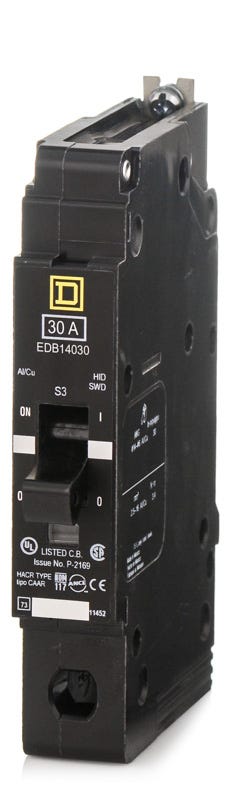 Square D EDB14030 1 Pole Circuit Breaker – SuperBreakers