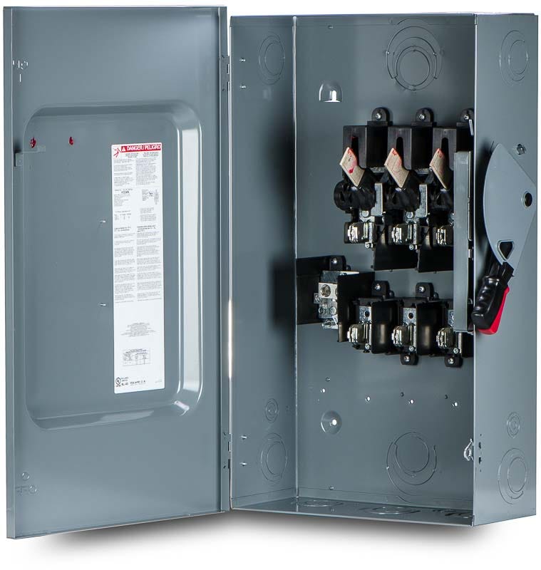 Square D H324N Heavy Duty Safety Switch SuperBreakers