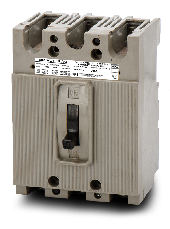 Siemens/ITE HE3B070 3 Pole Circuit Breaker SuperBreakers