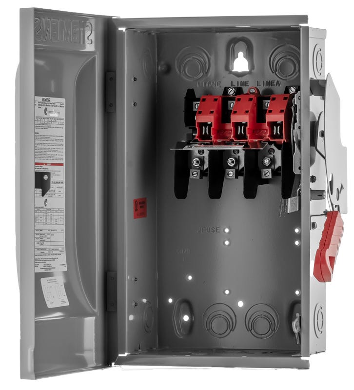 Siemens HNF362 Heavy Duty Safety Switch – SuperBreakers