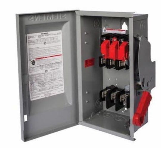 switch合計3台 Siemens HNF363S Safety Switch – SuperBreakers