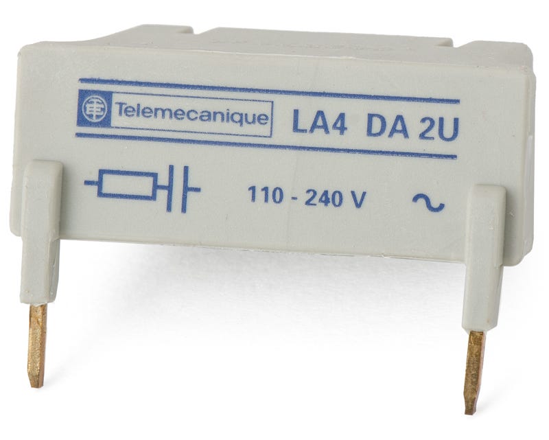 Schneider Electric LA4DA2U Beschaltungsmodul | Überspannungsbegrenzer | 110-240V Schneider Electric LA4DA2U Beschaltungsmodul | Überspannungsbegrenzer | 110-240V