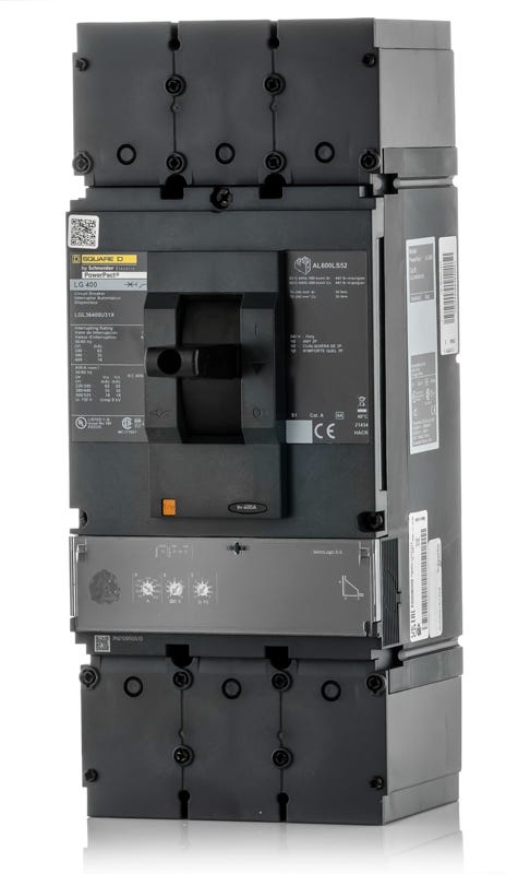 LGM③ Schneider Electric LGL36400U31X 3 Pole Circuit Breaker