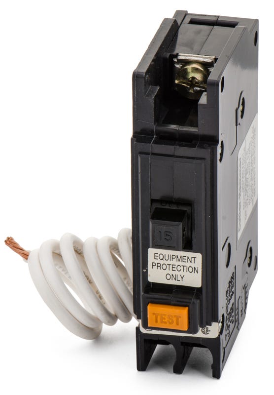 Eaton/CutlerHammer QCGFEP1015 1 Pole Circuit Breaker SuperBreakers