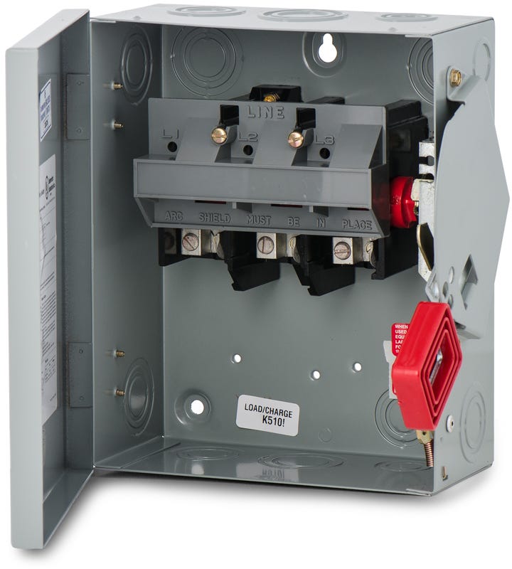 General Electric THN3361 Heavy Duty Safety Switch – SuperBreakers