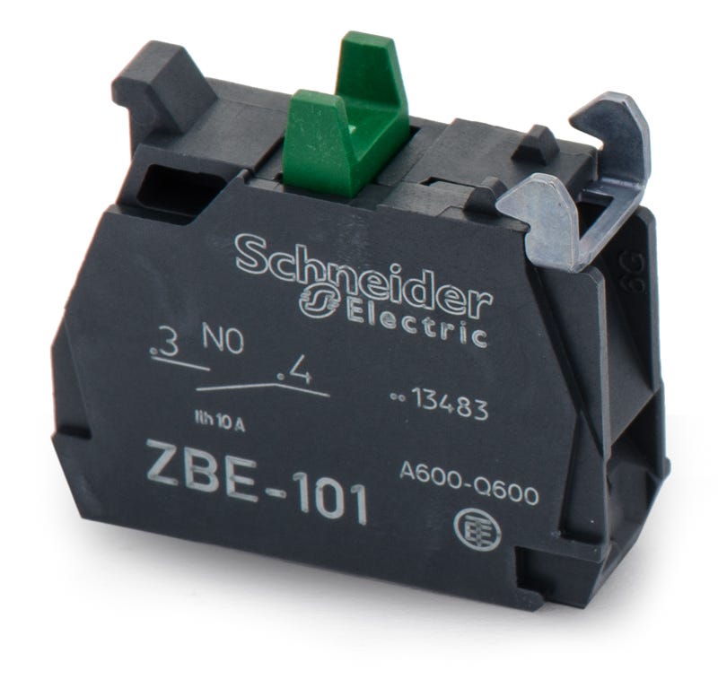 Schneider Electric ZBE101 Contact Block – SuperBreakers