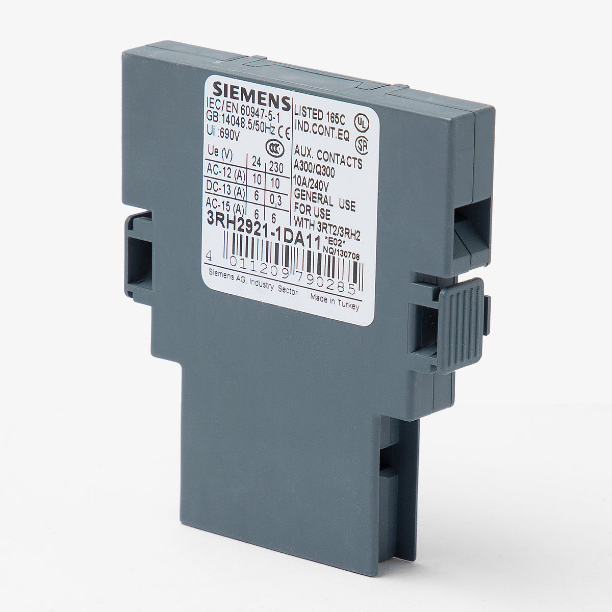Siemens 3RH2921-1DA11 Auxiliary Switch Block