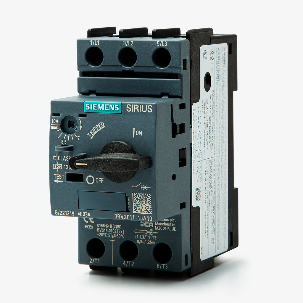 Siemens アドバンスドモータスタータ3RM1007-1AA14 3RV2011-1JA10-Starter_Siemens-