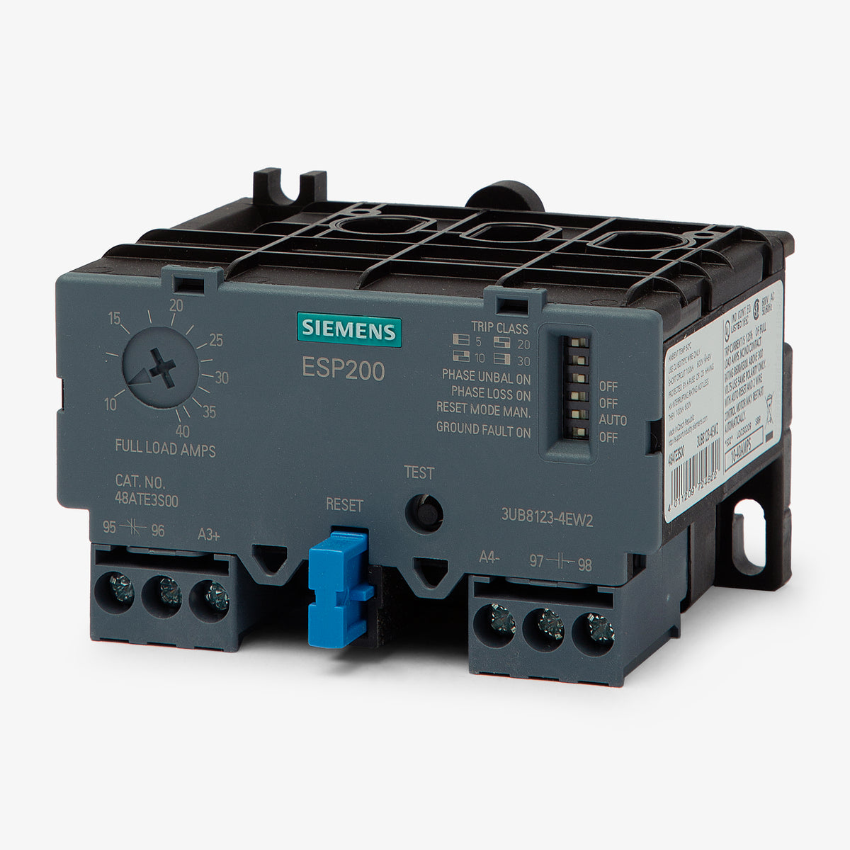 Siemens 3UB8123-4EW2 Overload Relay