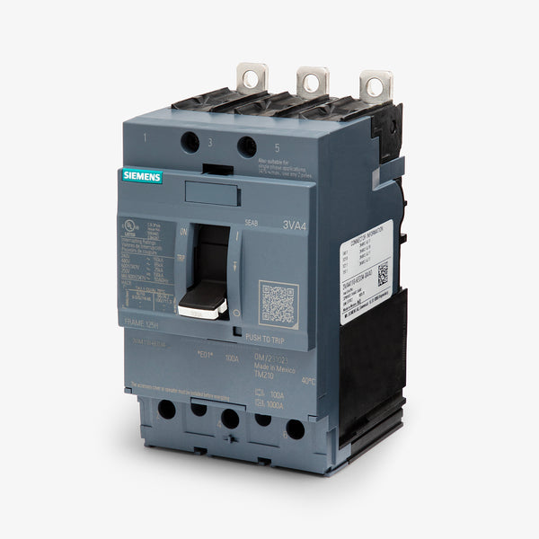 Siemens 3VA4110-6ED34-0AA0 Molded Case Circuit Breaker – SuperBreakers