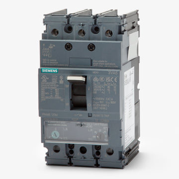 Siemens 3VA5112-6EC31-0AA0 - 125A 3 Pole Molded Case Circuit Breaker