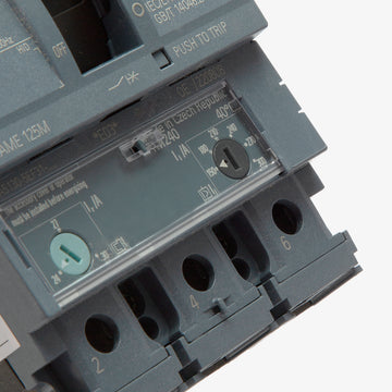 Siemens 3VA5180-6EC31-0AA0 - 80A 3 Pole Molded Case Circuit Breaker - view 4