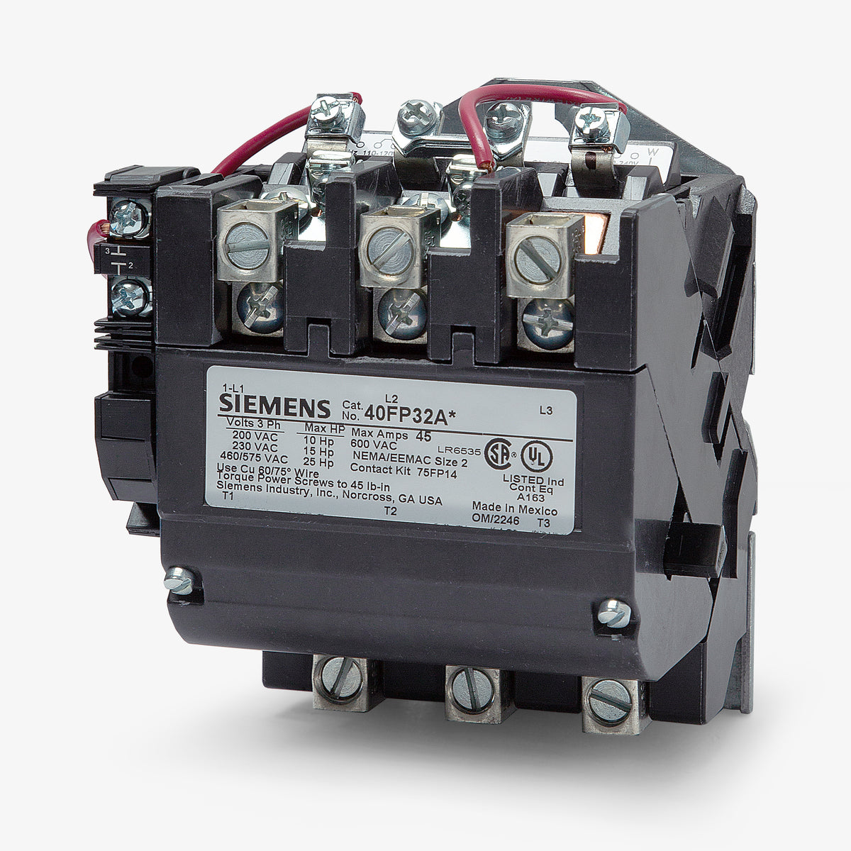 Siemens 40FP32AA Contactor