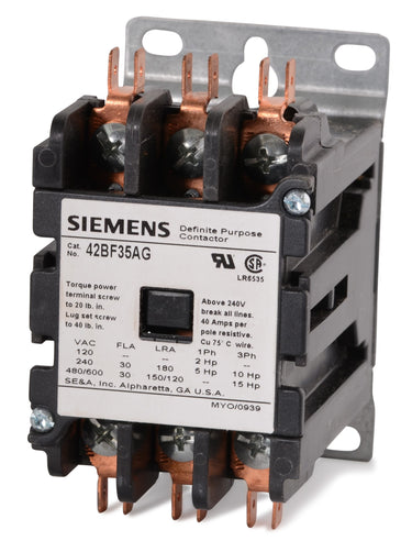 Siemens 42BF35AG Definite Purpose Contactor