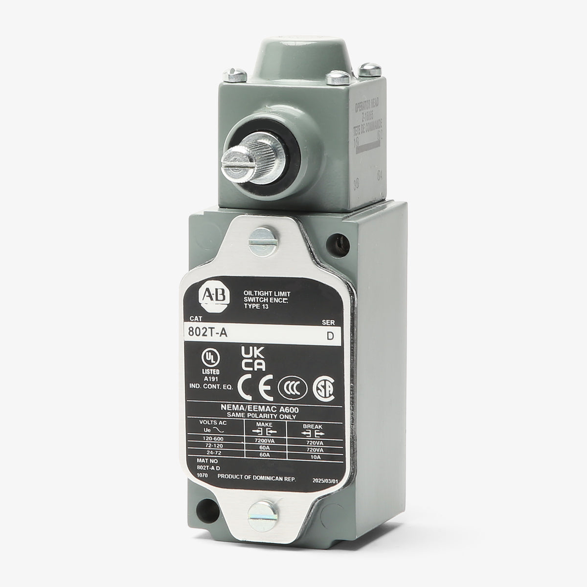 Allen-Bradley 802T-A Limit Switch