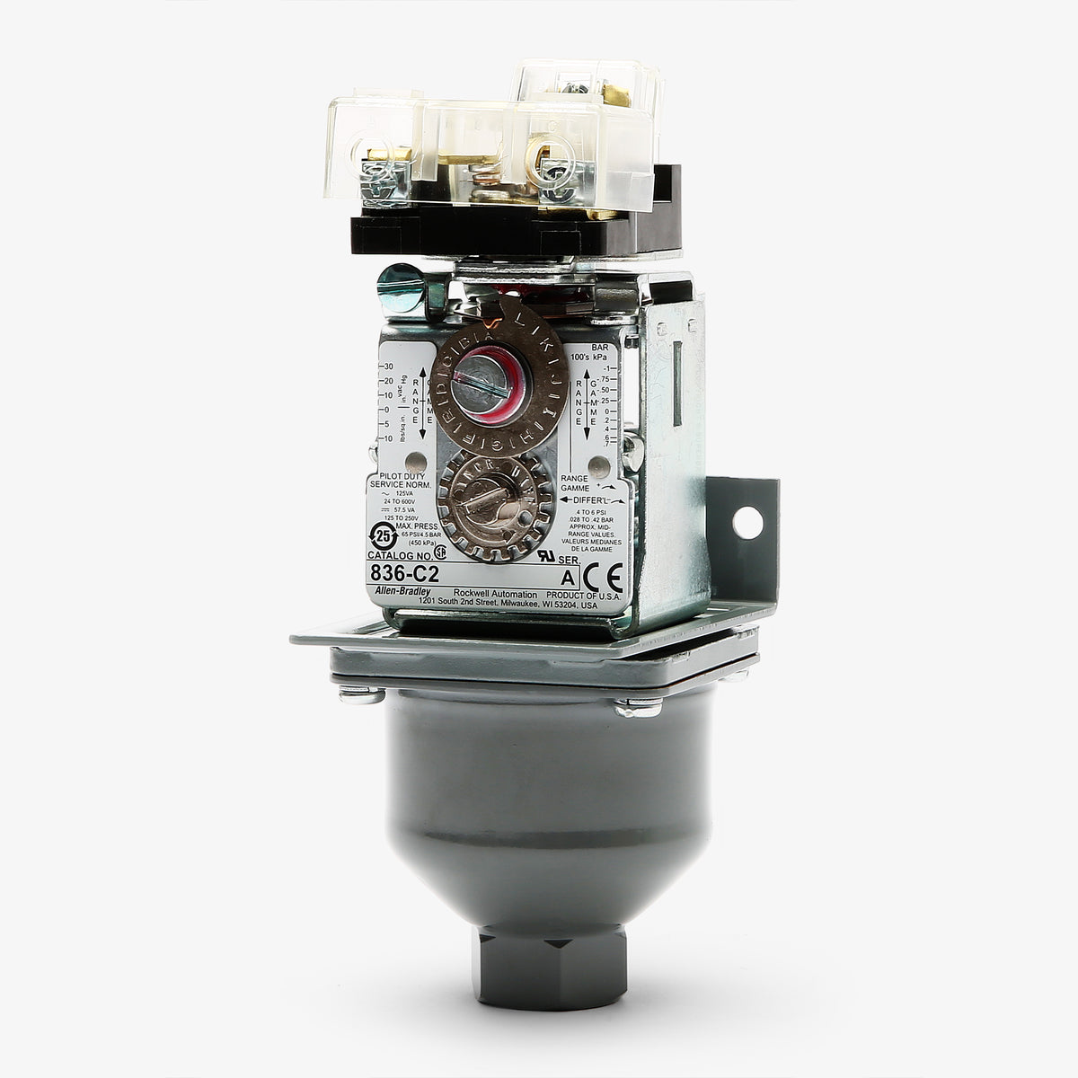 Allen Bradley 836-C2 Pressure Switch