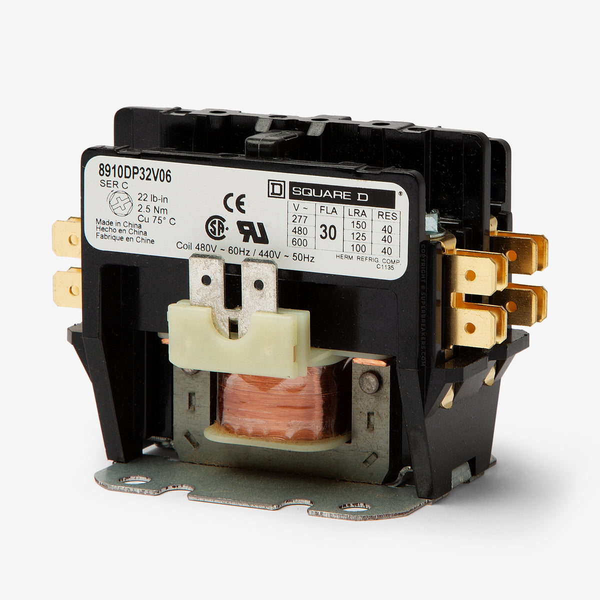 Square D 8910DP32V06 Contactor