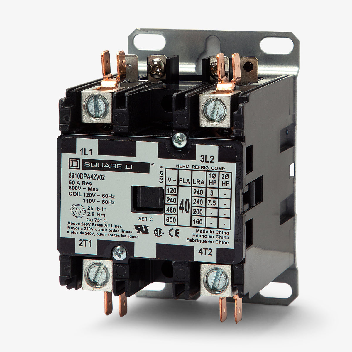 Square D 8910DPA42V02 Contactor