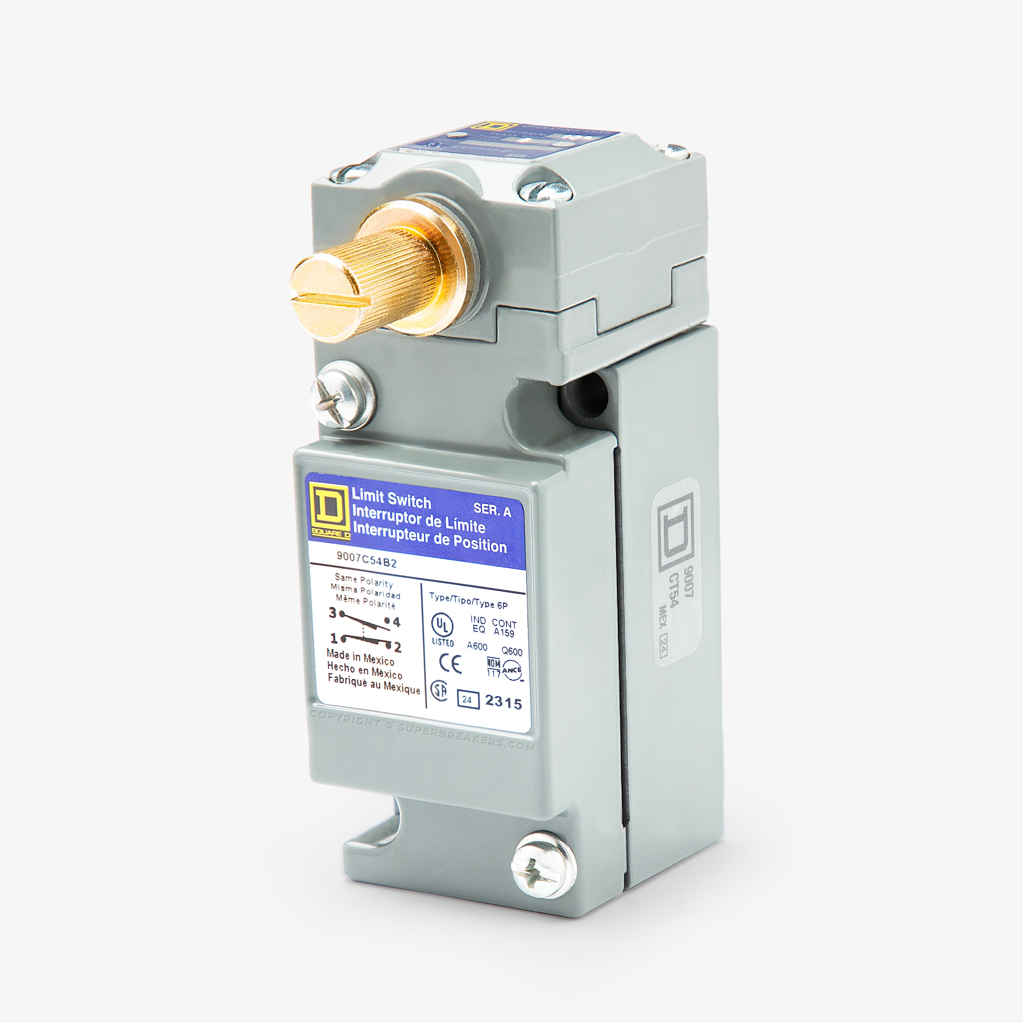 Square D 9007C54B2 Limit Switch SuperBreakers