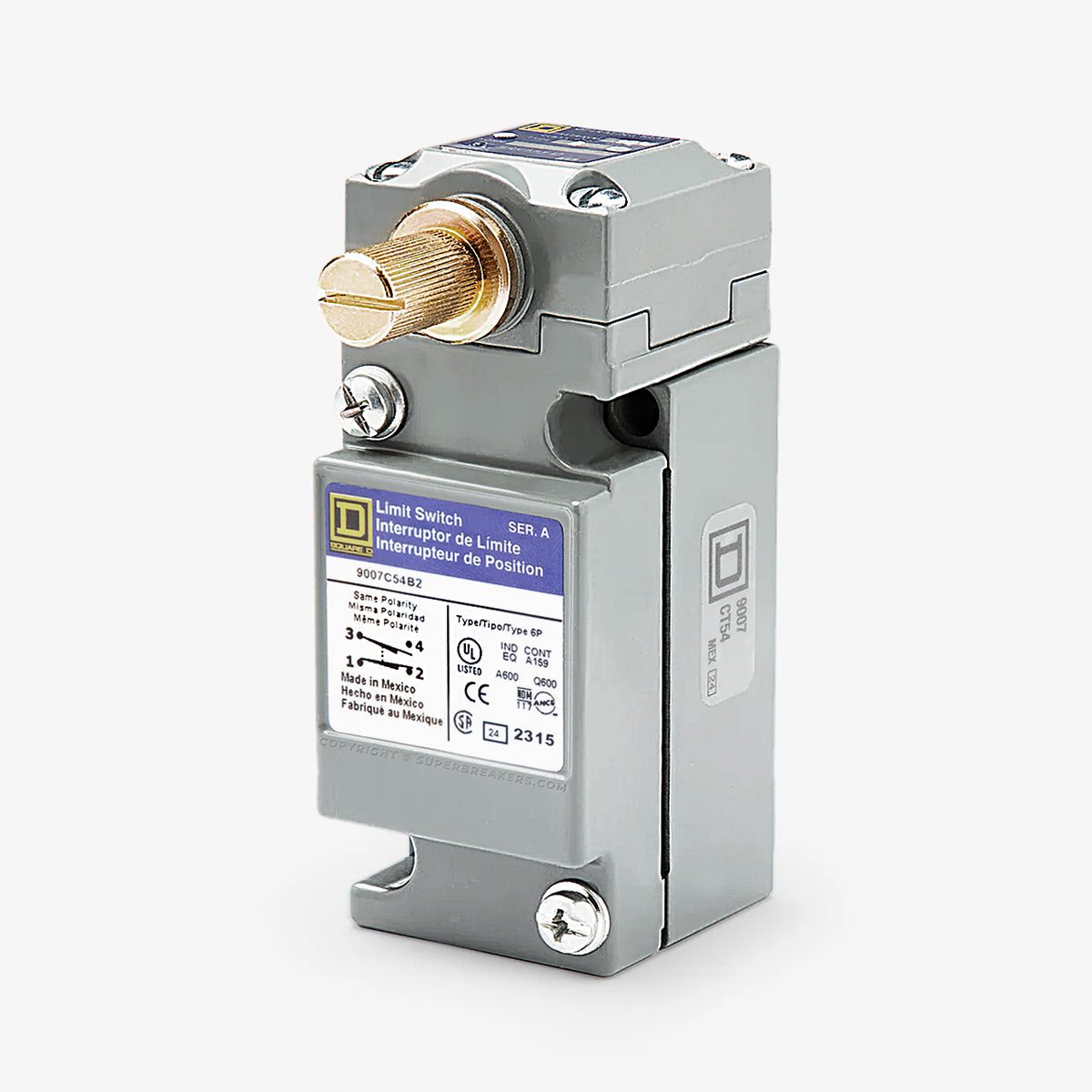 Square D 9007C54B2 Limit Switch