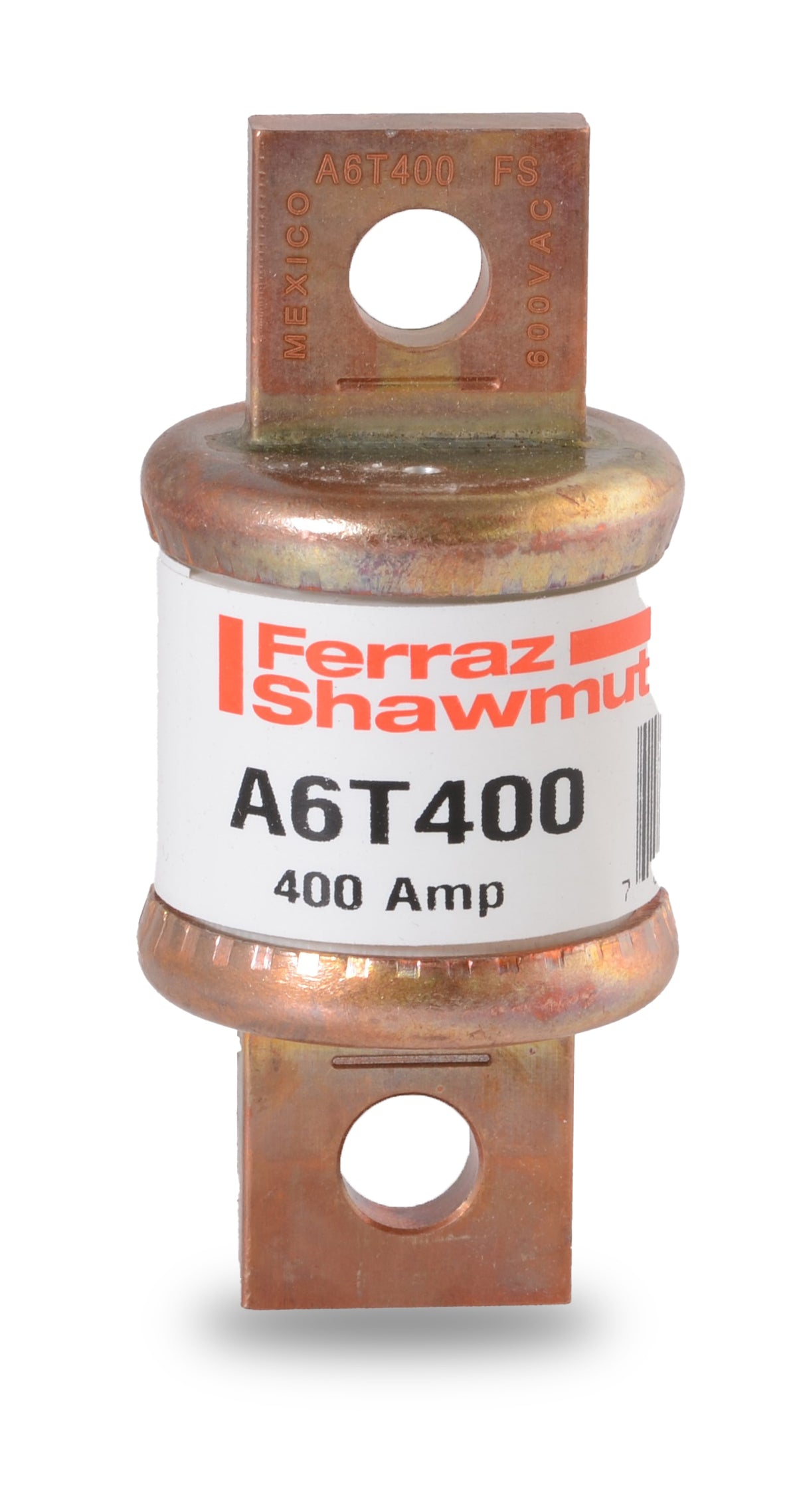 Mersen/Ferraz Shawmut A6T400 Current Limiting Fast Acting Fuse