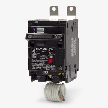 Siemens B220EG - 20A GFEP Miniature Circuit Breaker