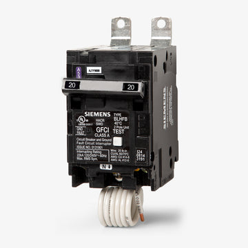 Siemens B220GF - 20A GFCI Miniature Circuit Breaker