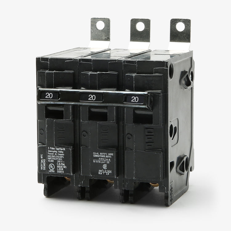 Siemens B320 - 20A 3 Pole Molded Case Circuit Breaker