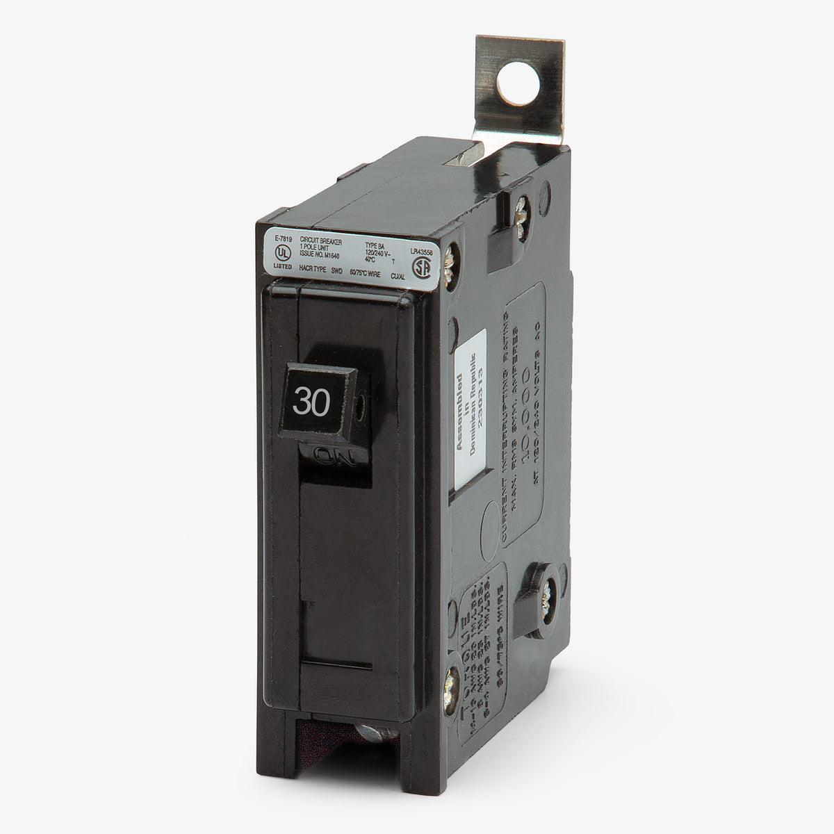 Eaton / Cutler-Hammer BAB1030 - 30A 1 Pole Miniature Circuit Breaker