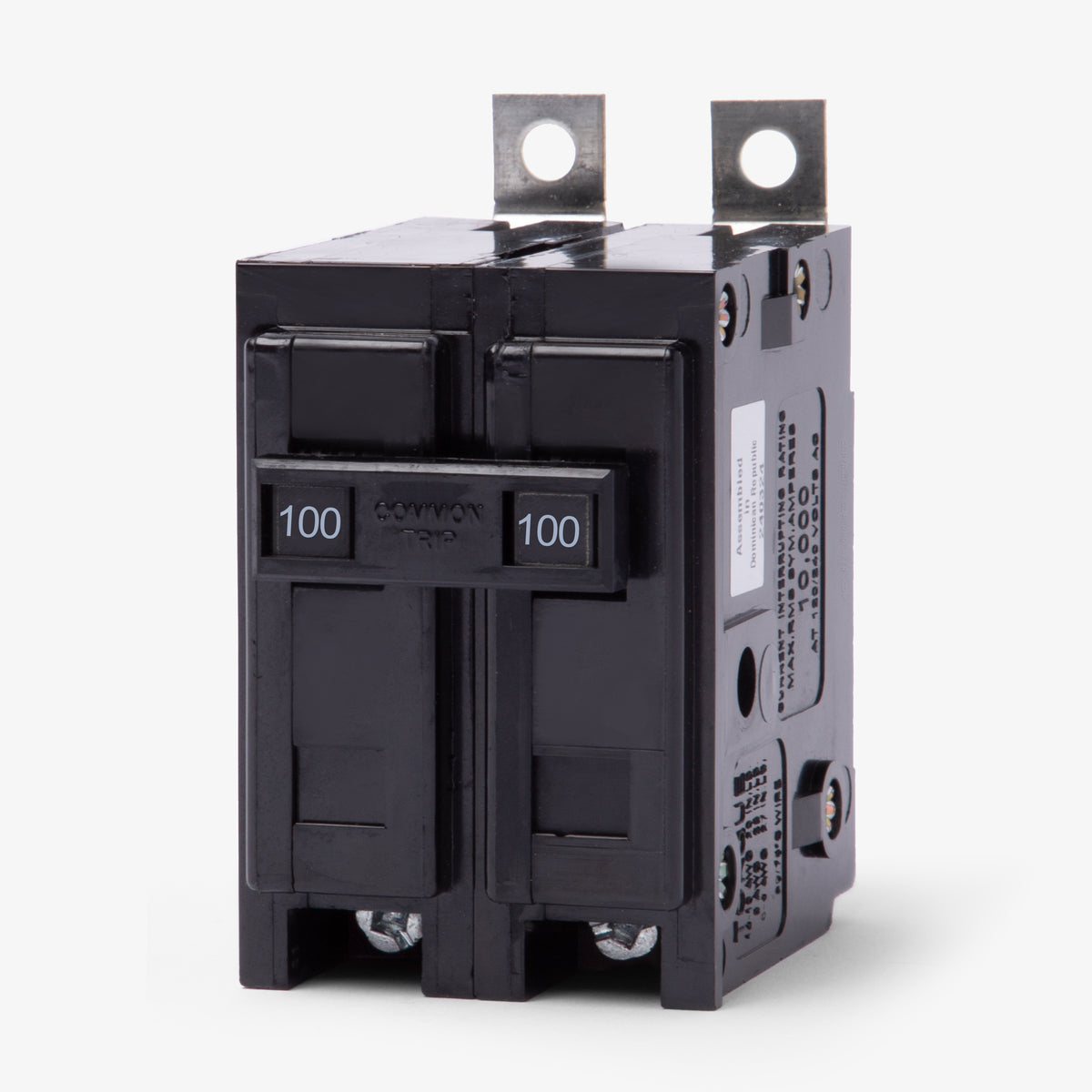 Eaton / Cutler-Hammer BAB2100 - 100A 2 Pole Miniature Circuit Breaker