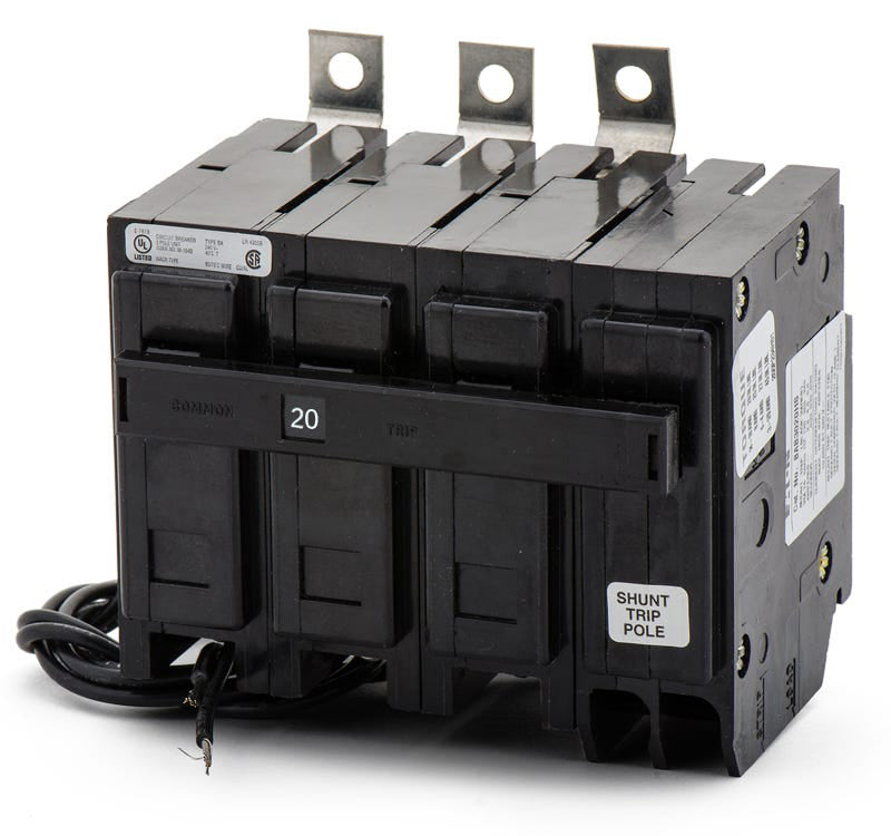 Eaton / Cutler-Hammer BAB3020HS1 - 20A 3 Pole Miniature Circuit Breaker
